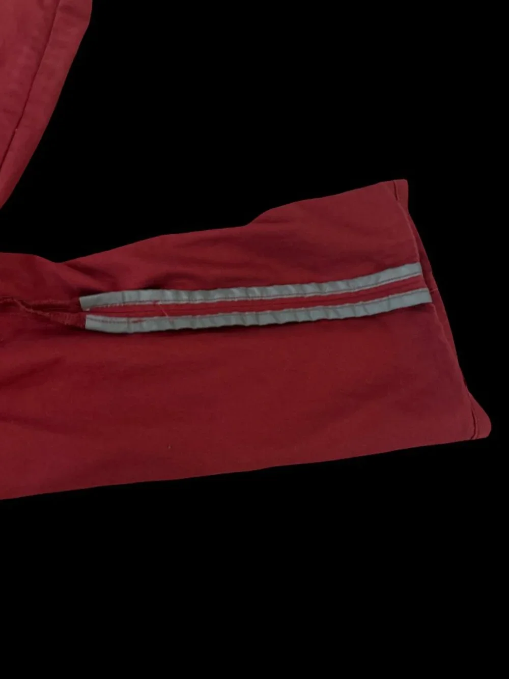 Levi's 511 Mens Commuter Pants 40x30 Red Cycling 3M Reflective Cuff Bicycle Slim